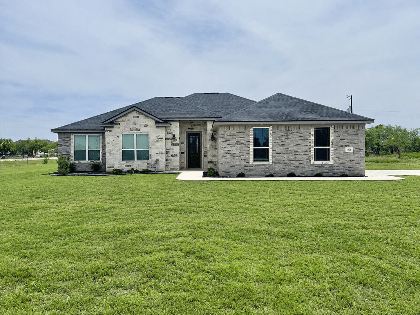 Front exterior of 1625 Stone Meadow Lane near San Angelo