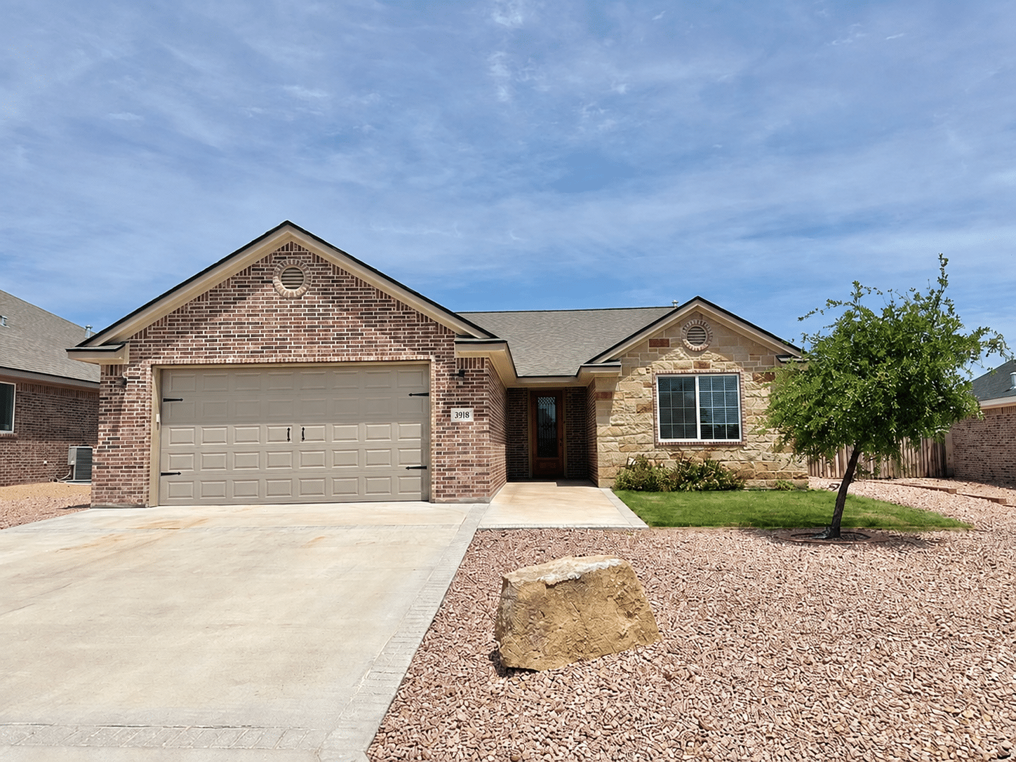 Front exterior of 3918 Ruth Lane in San Angelo