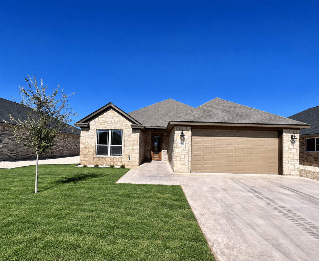 Front exterior of 4054 Blair Lane in San Angelo