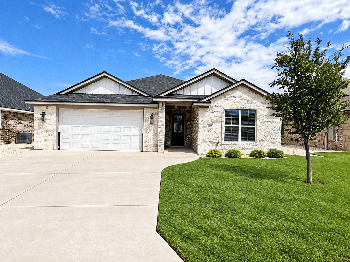Front exterior of 4058 Blair Lane in San Angelo