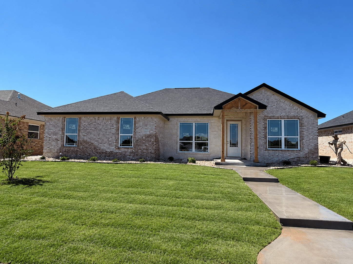 Front exterior of 5034 Shefflera Drive in San Angelo